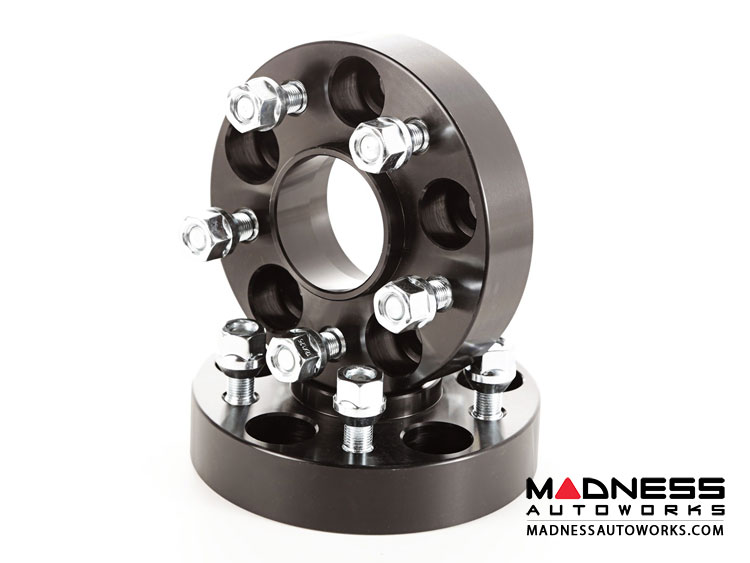 Jeep Renegade Wheel Spacers by Rugged Ridge - 1.25" - Black